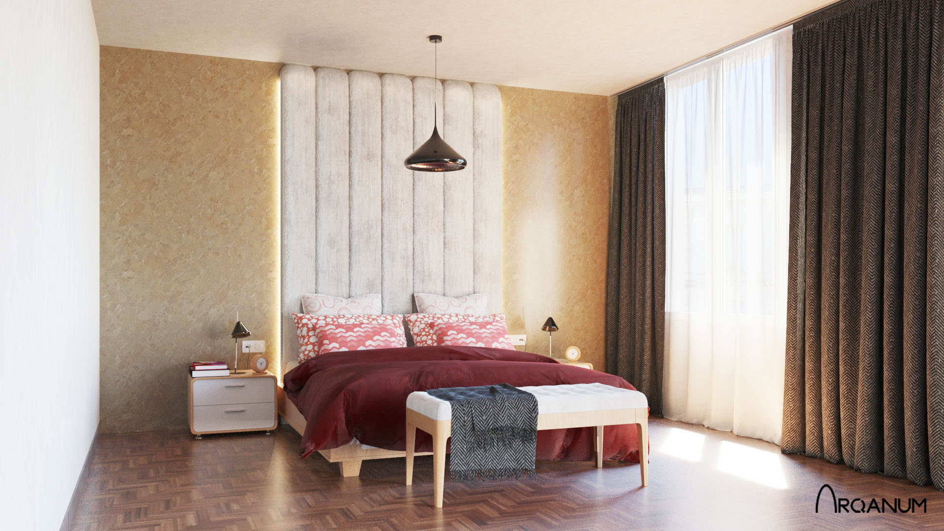 Dos edificios de viviendas en León, dormitorio